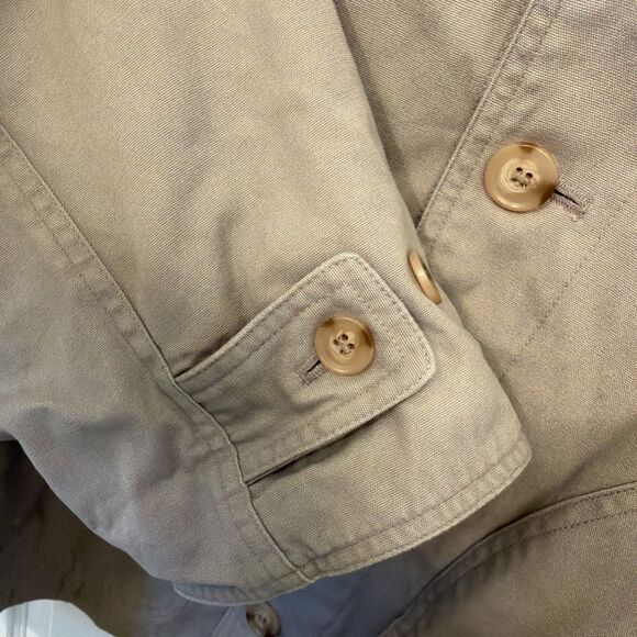 Vtg North River Barn Coat Chore Jacket Tan Men XL Corduroy Grunge Streetwear - Picture 2 of 15